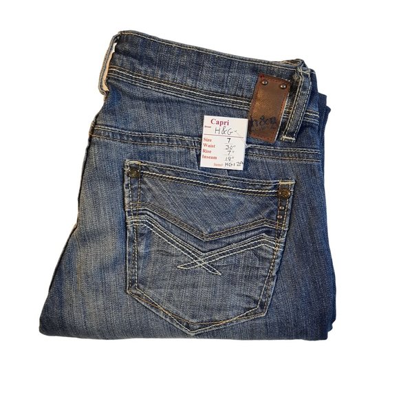 NWT Women's Capri Jeans Size 7 - Picture 4 of 5